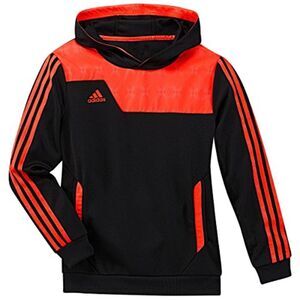 Adidas Youth Speedtrick Hoodie Black and Orange Size XL/ Extra Large